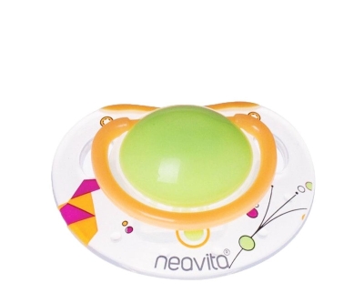 Neavita Ortodontik Gece Emziği Desenli (0 Ay+) Yeşil - Neavita