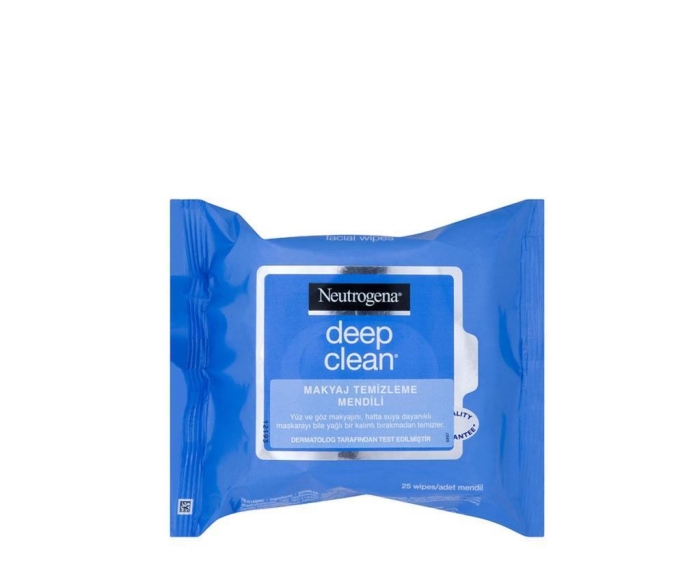 Neutrogena Deep Clean Makyaj Temizleme Mendili 25 Adet - 1