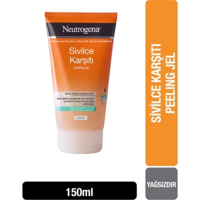 Neutrogena Visibly Clear Sivilce Karşıtı Pürüzsüzleştirici Peeling 150 ml - Neutrogena