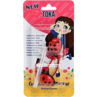 New Bit Tokası 1 Adet (Bitkisel Bit Tokası)uğur böceği - New