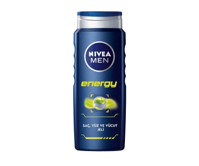 Nivea Energy Duş Jeli 500Ml Erkek - Nivea