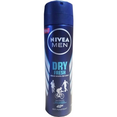 Nivea Erkek Deodorant 150 ml Dry Fresh 4005900489883 Deodorant - Nivea