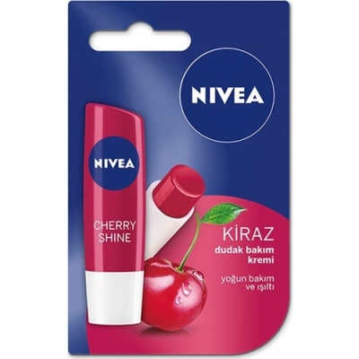 Nivea Fruity Shine Kiraz Lipstick 4,8 gr Dudak Bakımı - Nivea