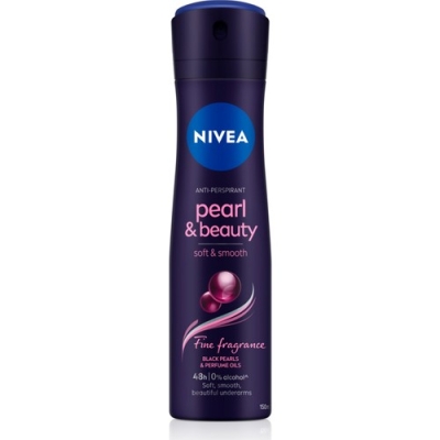 NIVEA Kadın Sprey Deodorant Pearl&Beauty Fine Fragrance,48 Saat Anti-perspirant Koruma 150ml - 2