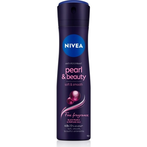 NIVEA Kadın Sprey Deodorant Pearl&Beauty Fine Fragrance,48 Saat Anti-perspirant Koruma 150ml - 2
