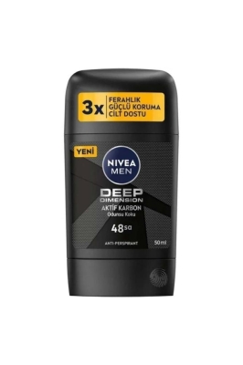 NIVEA Men Erkek Stick Deodorant Deep Dimension 50ml - NIVEA