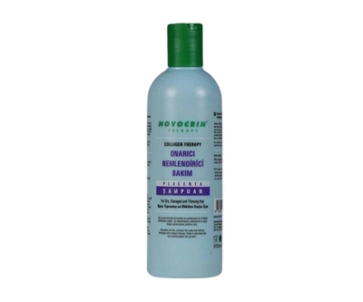 Novocrin Placenta Collagen Therapy Onarıcı Nemlendirici Bakım Şampuanı 300 Ml - Novocrin
