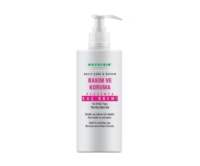 Novocrin Placenta Yoğun Bakım ve Koruma Saç Kremi 300 ml - Novocrin