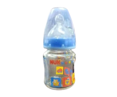 Nuk FC Silikon Emzikli First Choice Cam Biberon - Mavi - Nuk