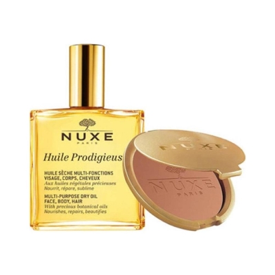 Nuxe Huile Prodig 100 ml + Pudra Set - Nuxe
