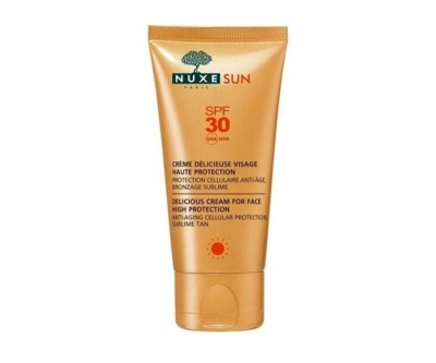 Nuxe Sun - Creme Delicieuse Visage Haute Protection Spf30 50Ml - Güneş Koruyucu Yüz Kremi - Nuxe