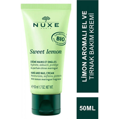 Nuxe Sweet Lemon Hand & Nail Cream 50 ml - Nuxe
