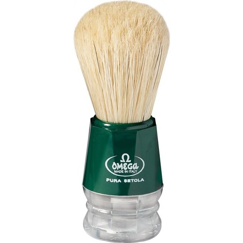 Omega 10018 Omega Sakal Tıraş Fırçası Yeşil - 1