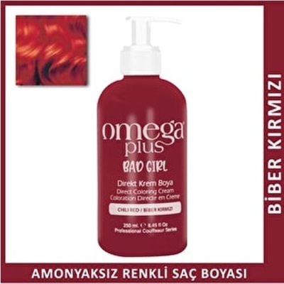 Omega Plus Biber Kırmızı Saç Boyası - Omega Plus