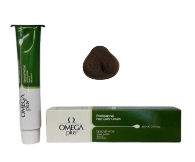 Omega Plus Color Professional Hair Color Cream 60 ml 6/3 Koyu Kumral Dore - Omega Plus