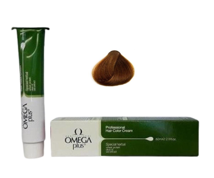Omega Plus Color Professional Hair Color Cream 60 ml 7/3 Koyu Altın Dore - 1