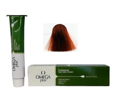 Omega Plus Color Professional Hair Color Cream 60 ml 7.43 Hürrem Bakırı - Omega Plus