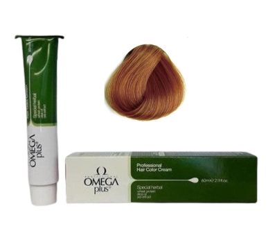 Omega Plus Color Professional Hair Color Cream 60 ml 8/34 Sıcak Bakır - Omega Plus