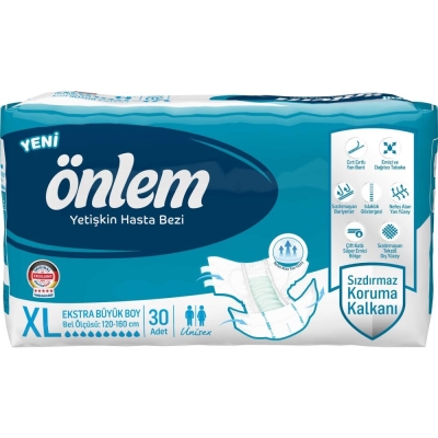 Önlem Xlarge Yetişkin Hasta Bezi - 30 Adet - Önlem