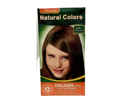 Organıc Natural Colors Saç Boyası 6Kr Çikolata Kahve - Natural Colors