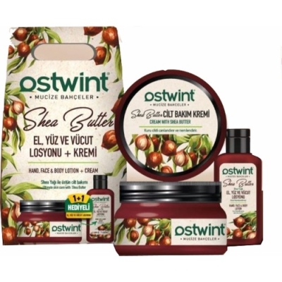 Ostwint 300 ml Krem + 100 ml Losyon Shea Yağlı 8683835159888 - Ostwint