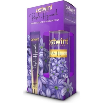 Ostwint Fragrance Lotion 50 ml x Fragrance Mist 200 ml Purple Hyacinth - Ostwint