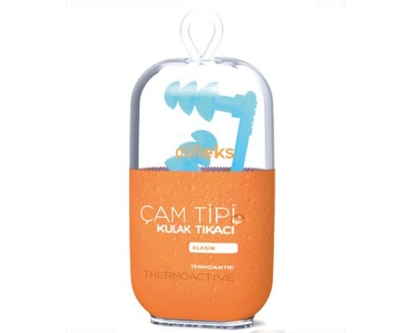 Otifleks Çam Tipi Klasik Kulak Tıkacı 2'li İpli (Small) - Otifleks