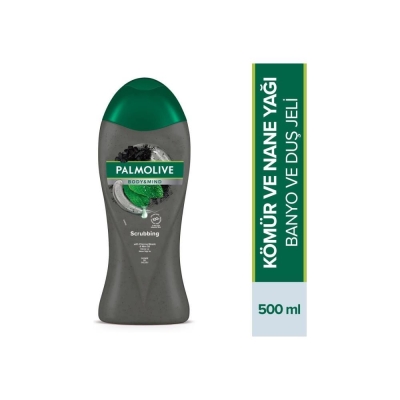 Palmolive Body & Mind Kömür ve Nane Yağı Banyo ve Duş Jeli 500 ml - Palmolive