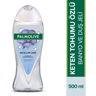 Palmolive Micellar Care Pamuk Özlü Micellar Su ile Banyo ve Duş Jeli 500 ml - Palmolive