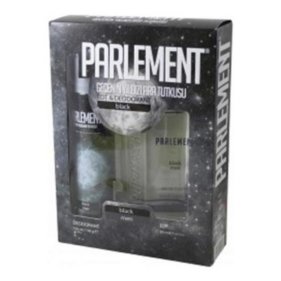 Parlement Black Erkek Parfüm Deodorant Seti - Parlement