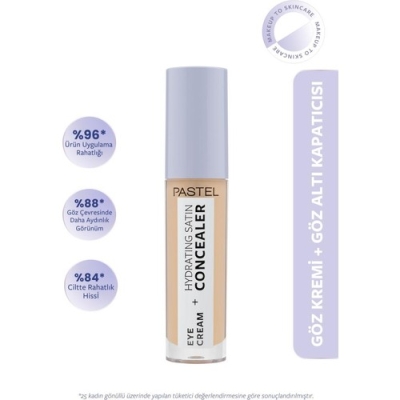 Pastel Eye Cream+Hydrating Satin Concealer 64 - Pastel