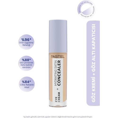 Pastel Eye Cream+Hydrating Satin Concealer 64 - 1