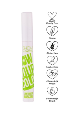 Pastel Show Your Color Mascara - Lime Green - 3