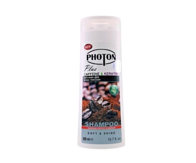 Photon Plus Kafein ve Keratin içerikli Şampuan 400ml - Photon