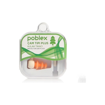 Poblex Çam Tipi Plus Kulak Tıkacı - Poblex