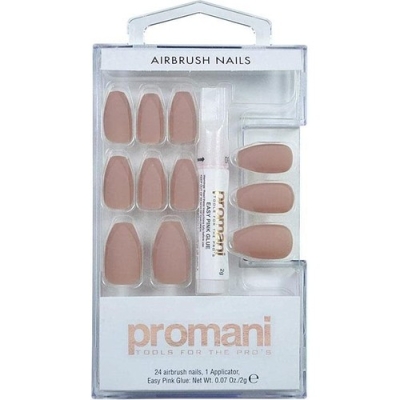 Promanı Pr-5017 Takma Tırnak Seti, Bej - Promani