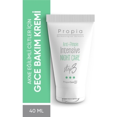 Propia Sivilce Karşıtı Gece Bakım Kremi 40 ML-3468088050084 - Propia