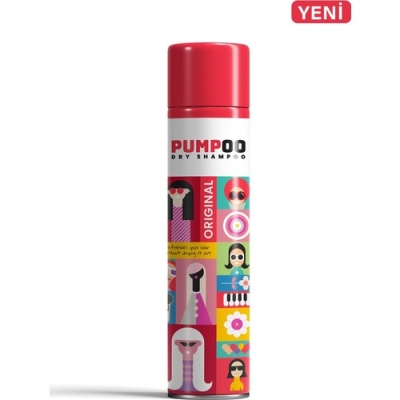 Pumpoo Kuru Şampuan - Original Dry Shampoo - Pumpoo