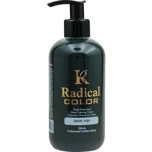 Radical Color Su Bazlı Saç Boyası Yeşil 250 Ml - 1