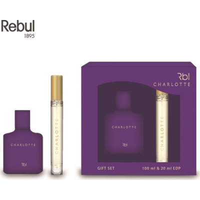 Rebul Charlotte Parfüm 100 ml | Kalem Parfüm 20 ml - Rebul