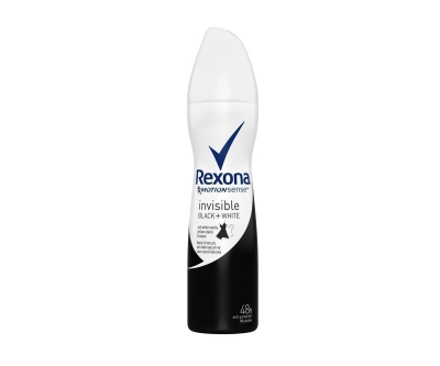Rexona Invisible Black + White Antiperspirant Kadın Sprey Deodorant 150 ML - Rexona