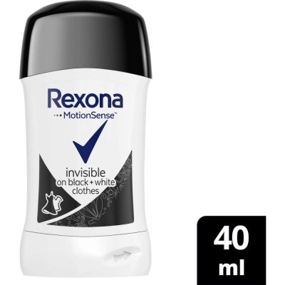 Rexona MotionSense Kadın Stick Deodorant Invisible On Black + White Clothes 40 ml - Rexona