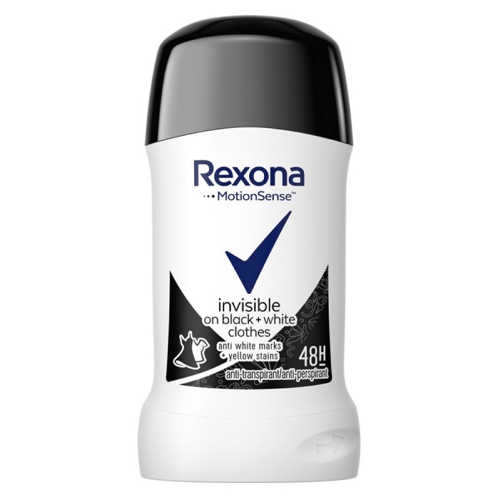 Rexona MotionSense Kadın Stick Deodorant Invisible On Black + White Clothes 40 ml - 2