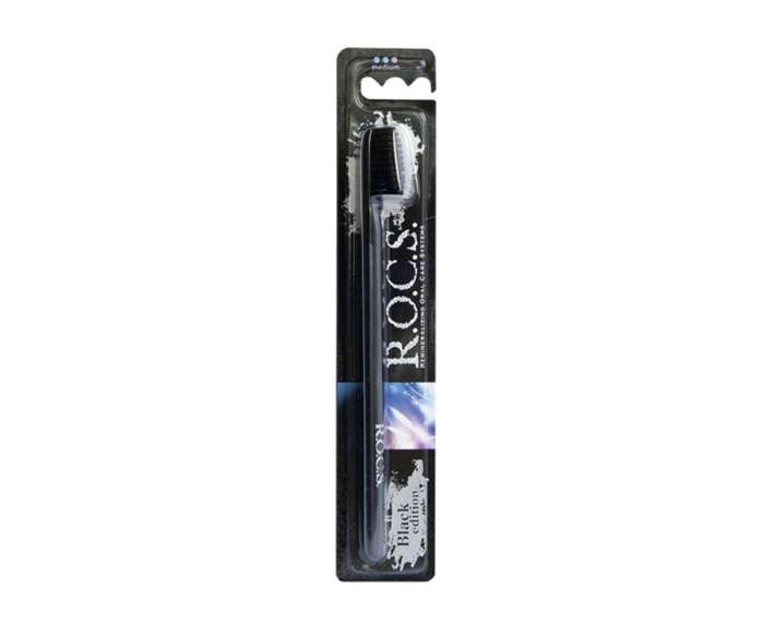 Rocs Black Edition Diş Fırçası Siyah - 1