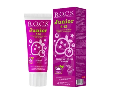 ROCS Junior 6-12 Yaş Diş Macunu - Orman Meyveleri Tadında 60 ml - R.O.C.S.