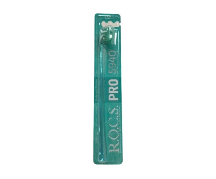 Rocs Pro 5940 Soft Diş Fırçası Yeşil - 1