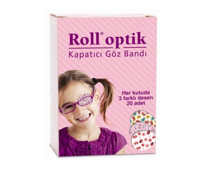 Roll Optik Kapatıcı Göz Bandı 20 adet - Kurtsan Medikal