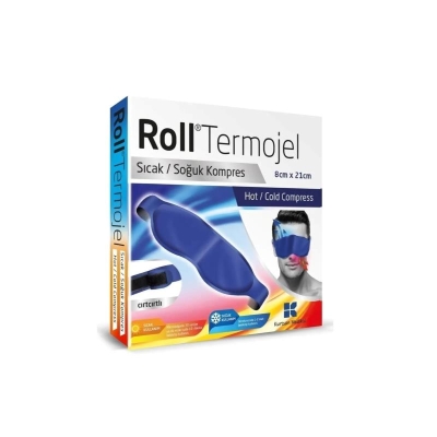 Roll Termojel GÖZ İçin Sıcak Soğuk Kompres Jel 8X21cm - Kurtsan Medikal