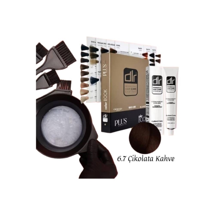 Saç Boyası 60 ml 6.7 Çikolata Kahve - 1