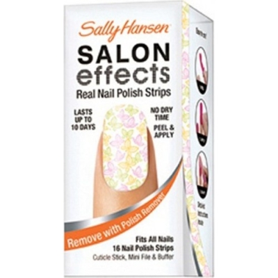 Sally Hansen Salon Effects Gerçek Ojeden Yapılan Desenli Oje Bandı All A Flutter - Sally Hansen